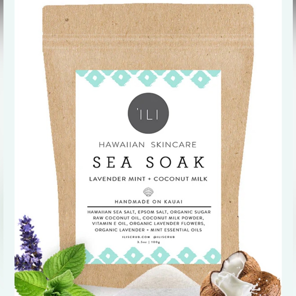 Ili Hawaiian Skincare - Coconut Milk + Lavender Sea Soak